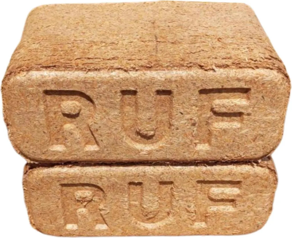 Brykiety RUF 100% buk – 960 kg na palecie | Brykiety z twardego drewna, brykiety kominkowe