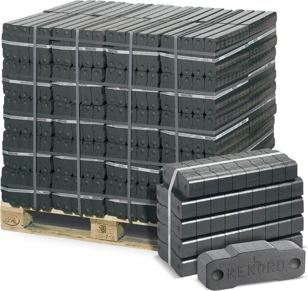 Brykiety torfowe 960 kg na palecie – 96 x 10 kg, węgiel torfowy, węgiel naturalny | Energie Kienbacher