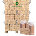 Brykiety RUF 100% buk – 960 kg na palecie | Brykiety z twardego drewna, brykiety kominkowe
