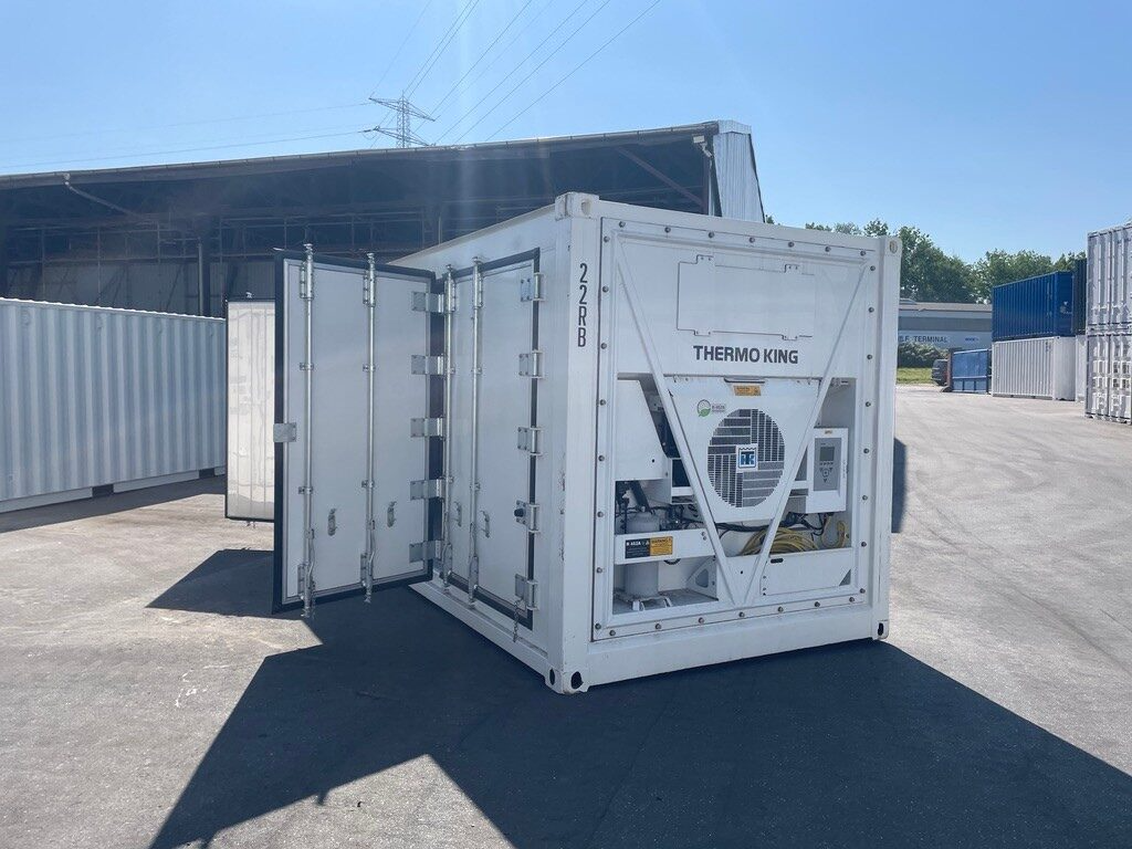 Kontener chłodniczy 20 stóp Open Side Door — Nowy 2024 | Thermo King | CSC
