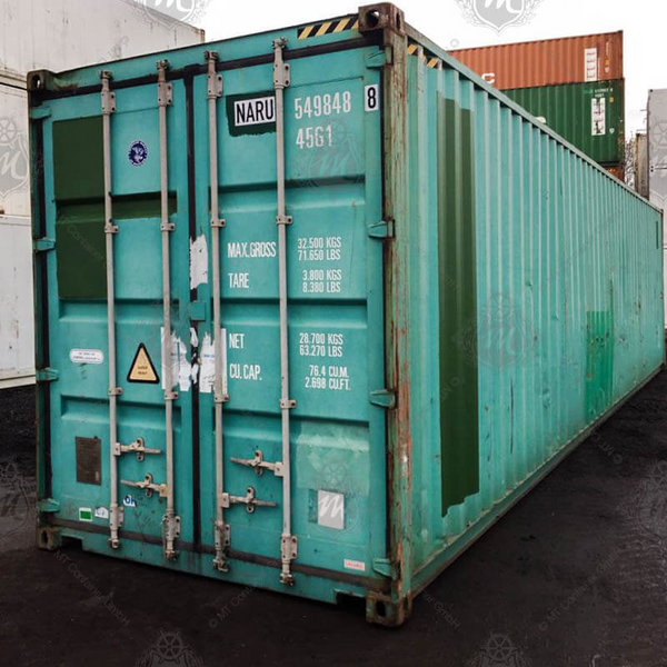 Kontener magazynowy High Cube 40 stóp NARU 549848-8 — Używany | CSC | Siemianowice Śląskie